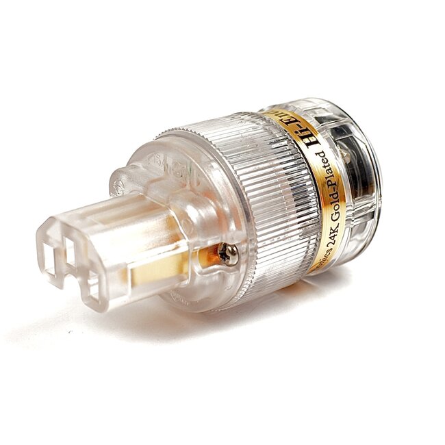 IEC Plug Gold plated 8085 CT (Gu)