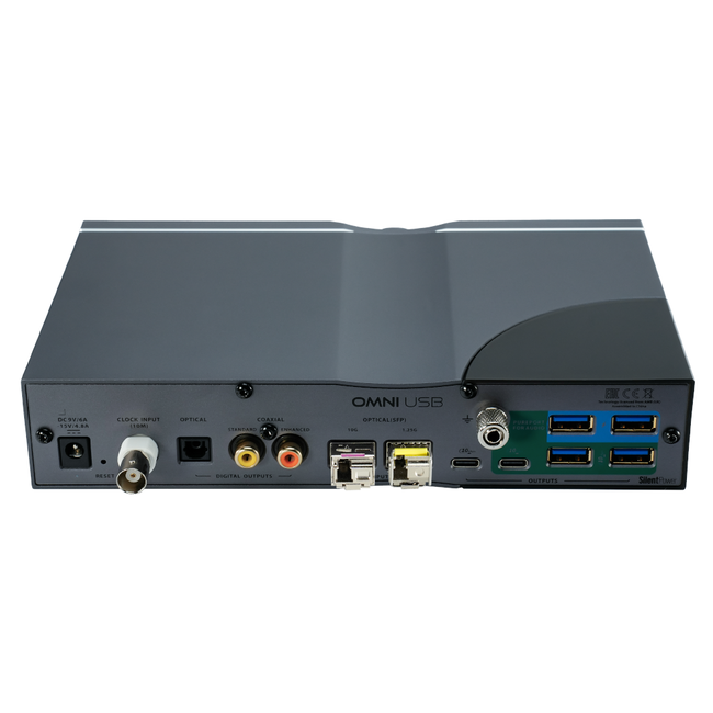 SilentPower OMNI USB – Optical USB Isolator for Pure Audio