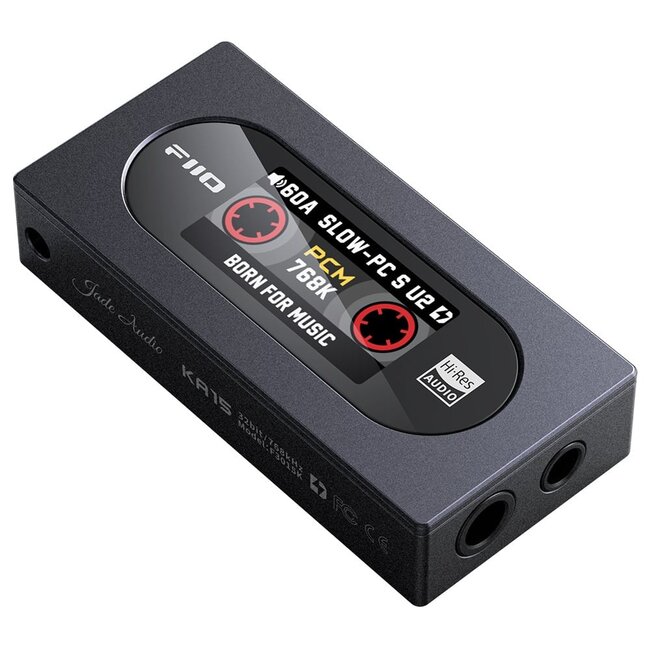 FiiO KA15 DAC USB & Amplificador de Fones – Estilo retrô