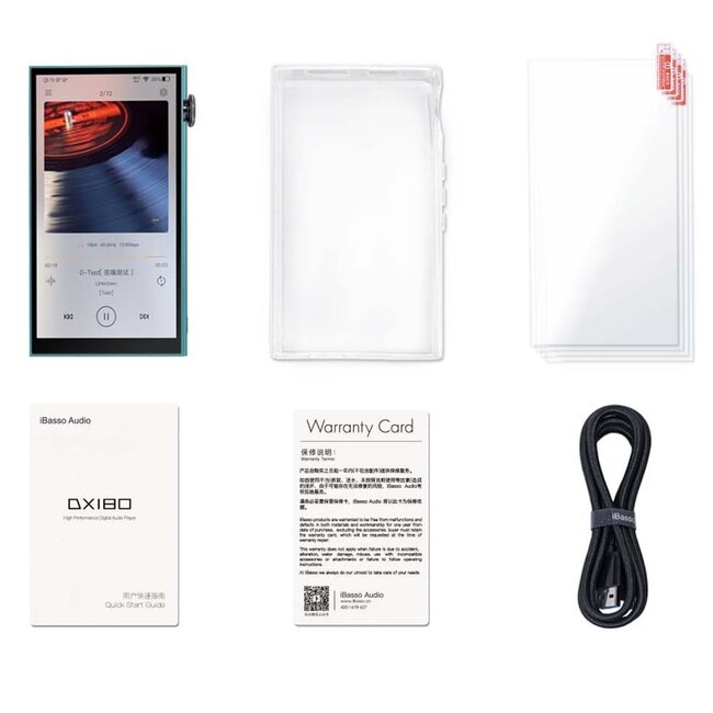 iBasso DX180 – Lecteur audio numérique Hi-Res Android