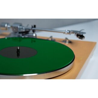 Winyl W-Mat Acryl Grün – Plattenspielermatte