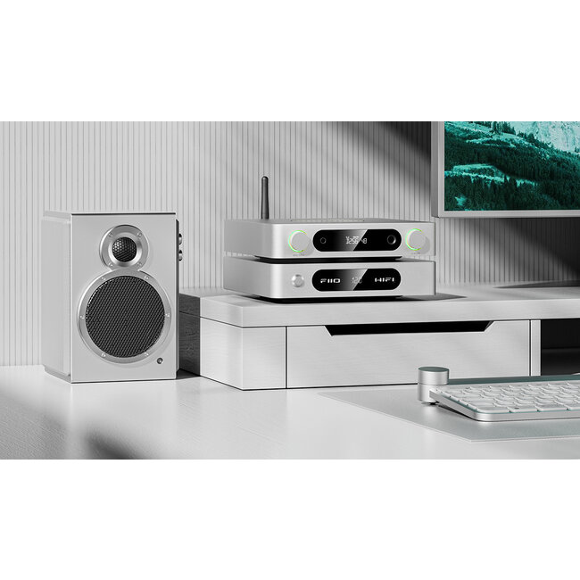 FiiO K13 R2R DAC/AMP – Caixa transparente & som natural