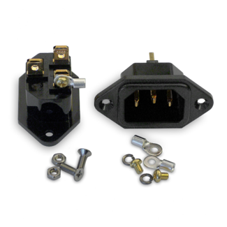 IeGo Copper – Gold Plated IEC Inlet