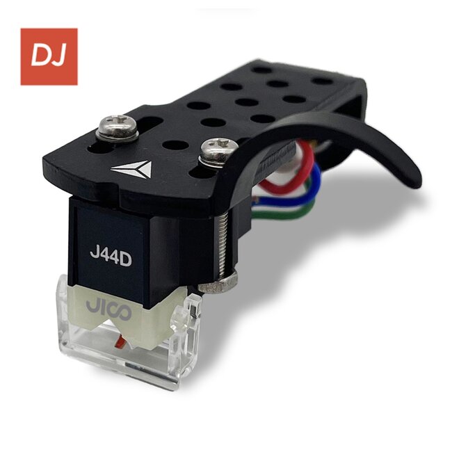 JICO Omnia J44D/DJ Aurora Improved NUDE MM DJ-cartridge (Zwart)