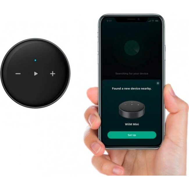 WiiM Mini – streamer audio 24 bits/192 kHz avec AirPlay 2