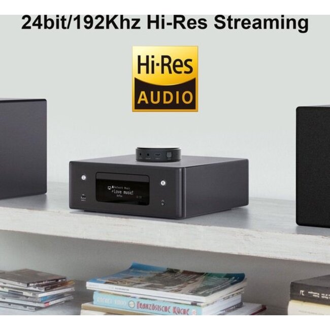 WiiM Mini – streamer audio 24 bits/192 kHz avec AirPlay 2