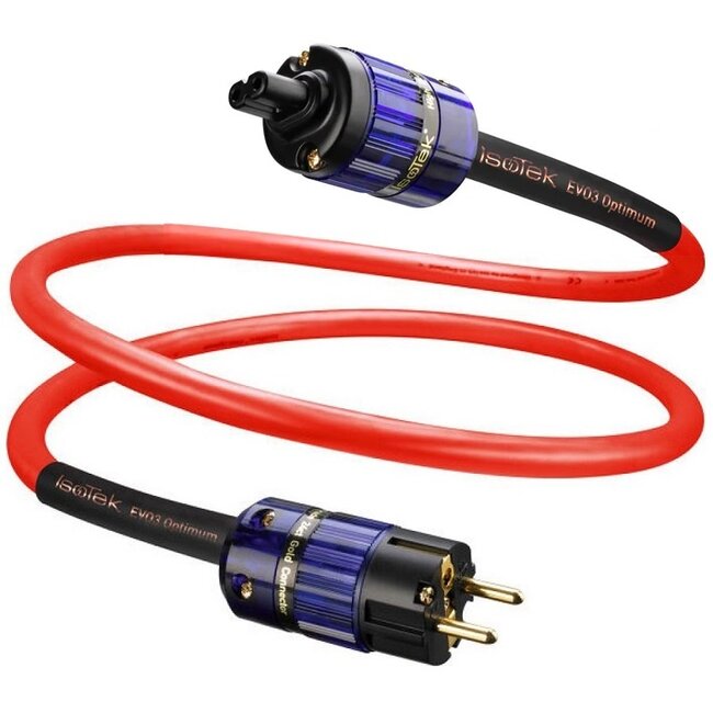 IsoTek EVO3 Optimum C7 – Câble Secteur Haut de Gamme en Cuivre OCC - 2 Mètres