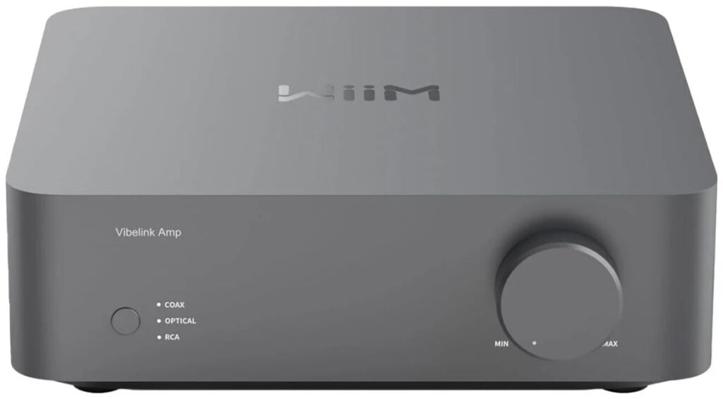 WiiM Vibelink Amp – High-End Versterker met ESS DAC & PFFB