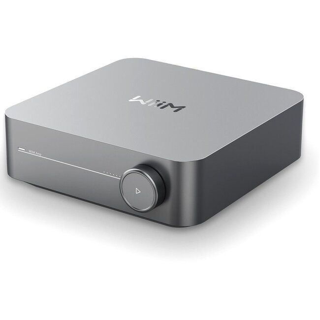 WiiM Amp – Streaming versterker met HDMI ARC en premium hifi-geluid