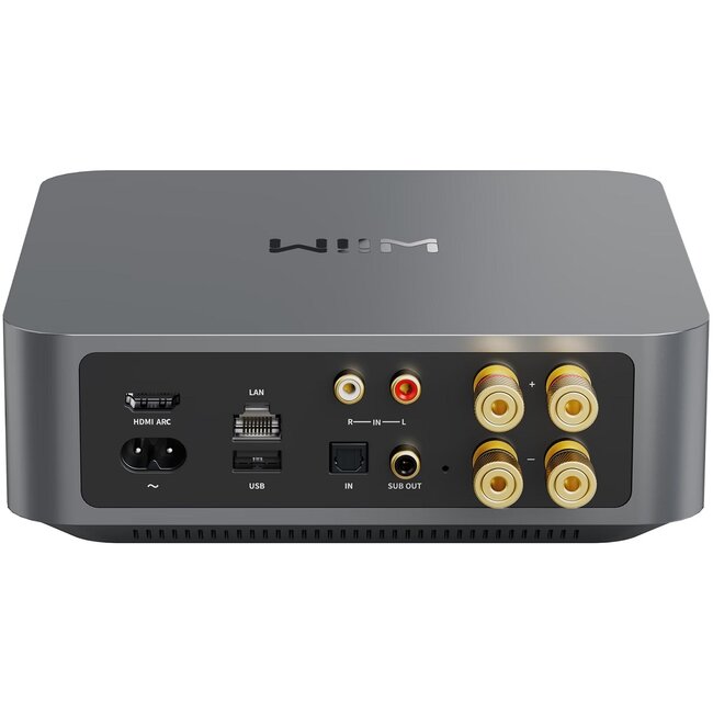 WiiM Amp – Amplificateur de streaming intelligent avec HDMI ARC
