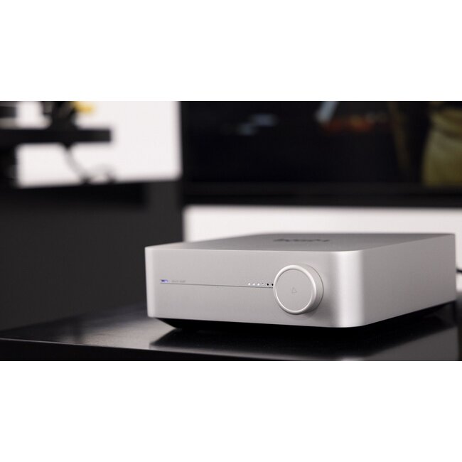 WiiM Amp – Streaming versterker met HDMI ARC en premium hifi-geluid