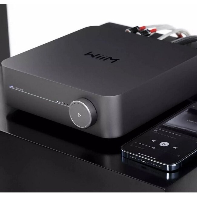 WiiM Amp – Smart streaming amplifier with HDMI ARC and hi-fi sound