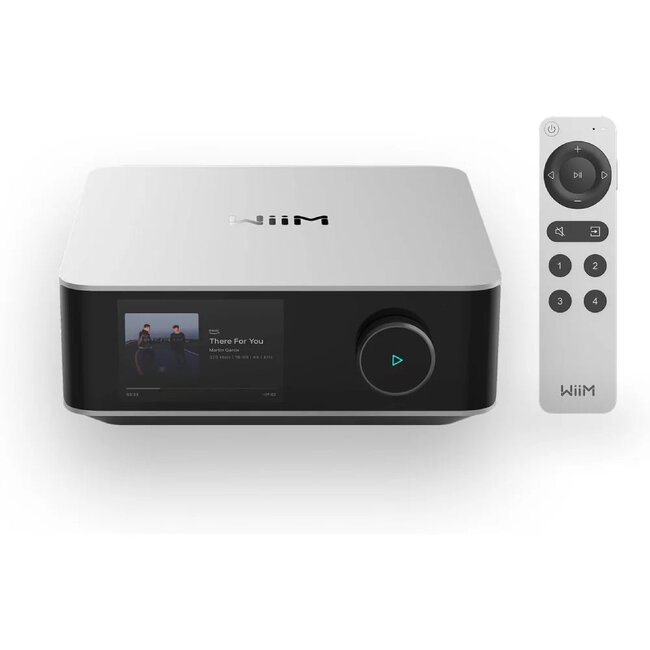 WiiM Amp Ultra Streaming Amplifier with ESS DAC, HDMI ARC and RoomFit™