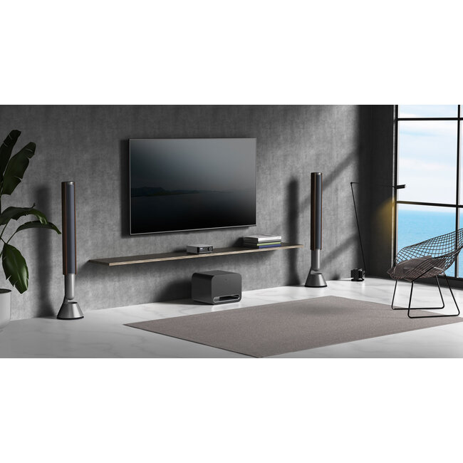 WiiM Sub Pro – caisson de basses intelligent sans fil 250 W avec RoomFit™