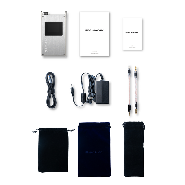 iBasso PB6 Macaw – Portable Tube Headphone Amplifier