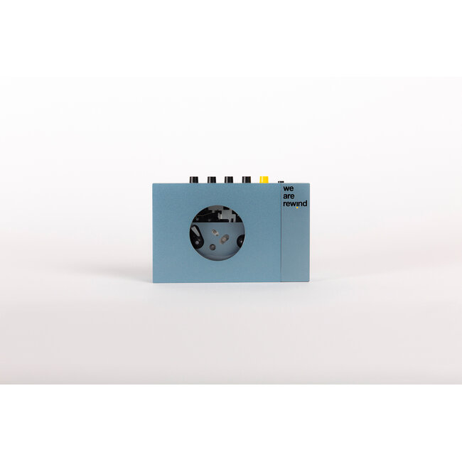 We Are Rewind Kurt – Bluetooth Cassette Player Blue (WE-001-B1)