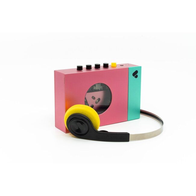 We Are Rewind EDITH – Roze Bluetooth Cassettespeler WE-001-P1