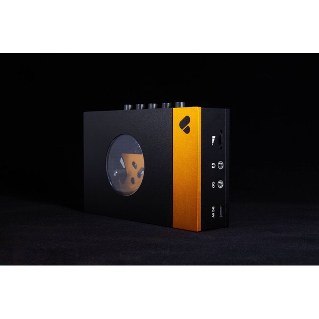 We Are Rewind AMY – Portable Bluetooth Cassette Player Black/Yellow