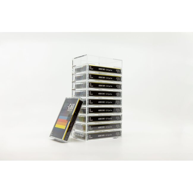 We Are Rewind RACK-001-T1 Transparant Cassetterack