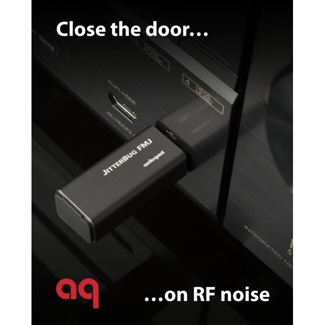 AudioQuest Jitterbug FMJ USB-ruisonderdrukker
