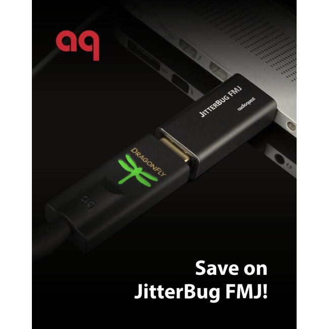 AudioQuest Jitterbug FMJ USB-ruisonderdrukker