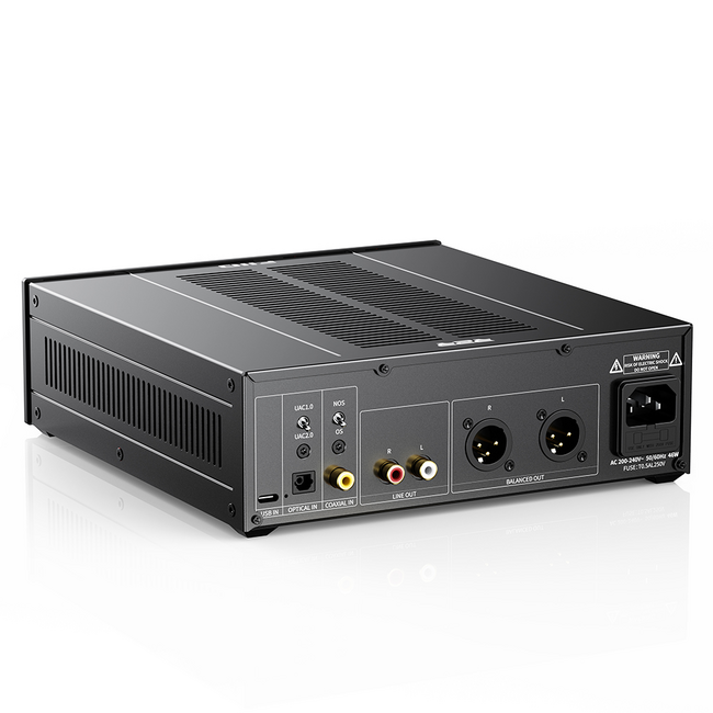 FiiO Warmer R2R DAC mit E88CC-Röhrenbuffer