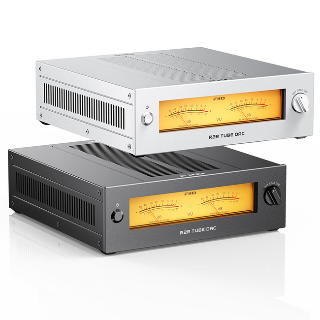 FiiO Warmer R2R DAC mit E88CC-Röhrenbuffer