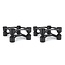 IsoAcoustics Aperta 100 speaker isolation stands for compact monitors