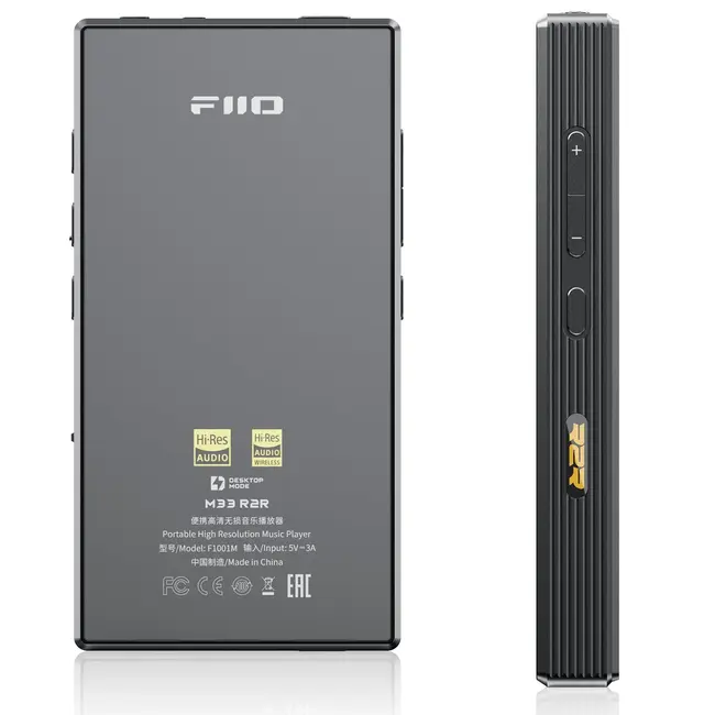 FiiO M33 R2R – high-res DAP met 24-bit R2R-DAC en Android 13