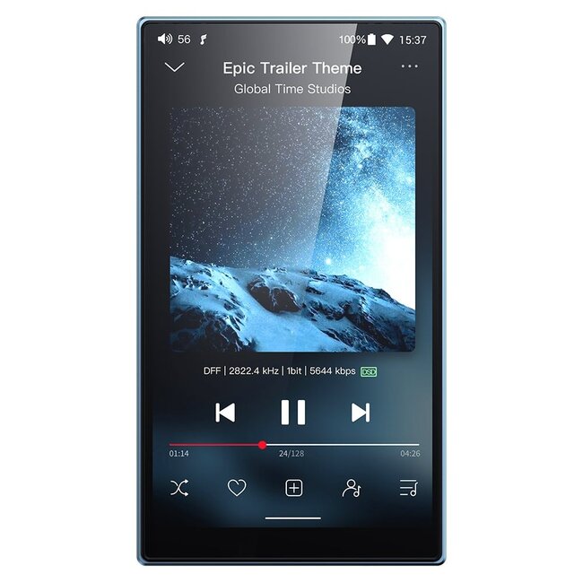 FiiO JM21 4GB/64GB – Ultra-Slim Android Hi-Res Music Player