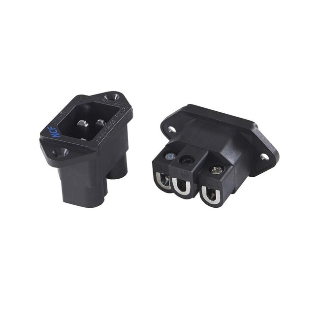 Furutech FI-06 (R) NCF IEC C14 Einbaustecker Rhodium