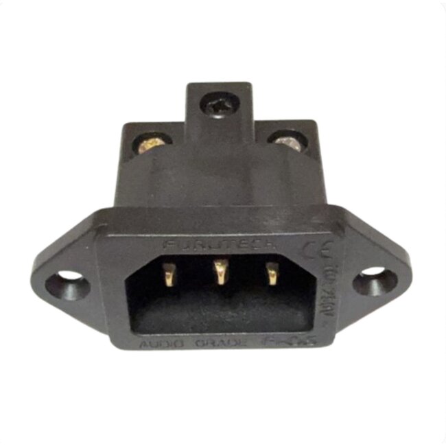Furutech FI-06 (G) Gold IEC C14 chassis-inlet