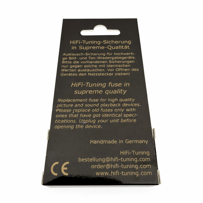 HiFi-Tuning Supreme⁴ Fuse 10×38 mm | Fusível hi-fi premium