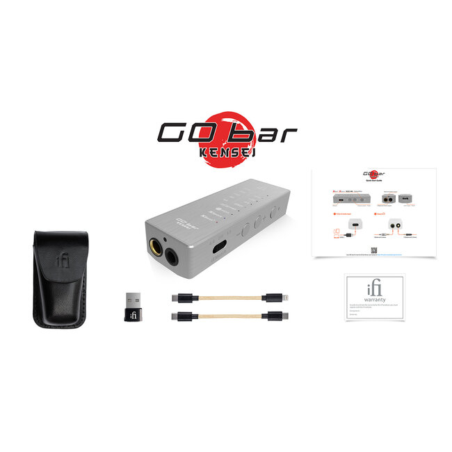 iFi Audio GO bar Kensei USB DAC & hoofdtelefoonversterker - Outlet Store