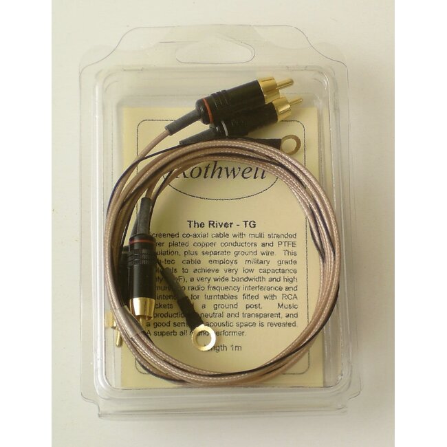 Rothwell River Interconnects (Standaard RCA Plugs)
