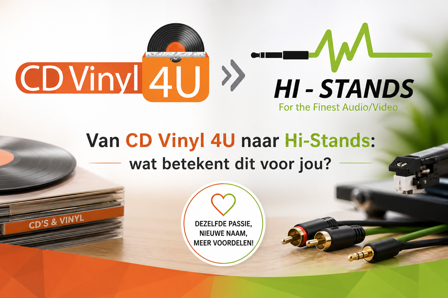 Van CD Vinyl 4U naar Hi-Stands: wat betekent dit voor jou?