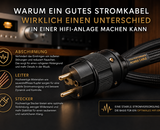 Warum ein gutes Stromkabel in einer Hifi Anlage wirklich einen Unterschied machen kann