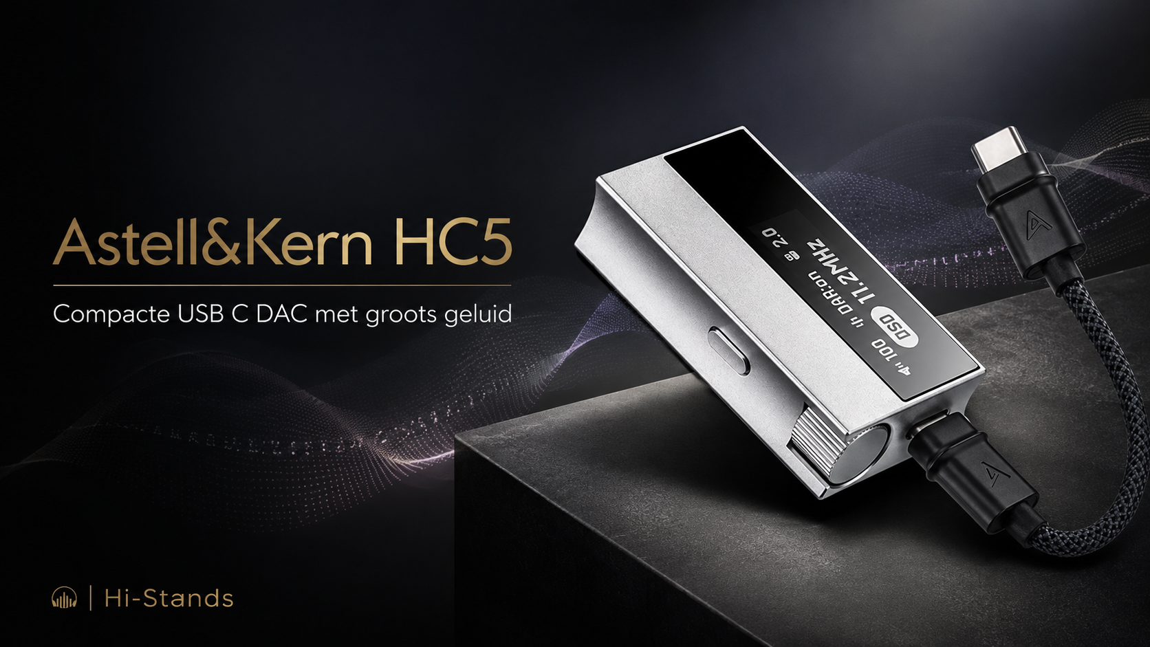 Astell&Kern HC5, groots geluid uit een compacte USB C DAC