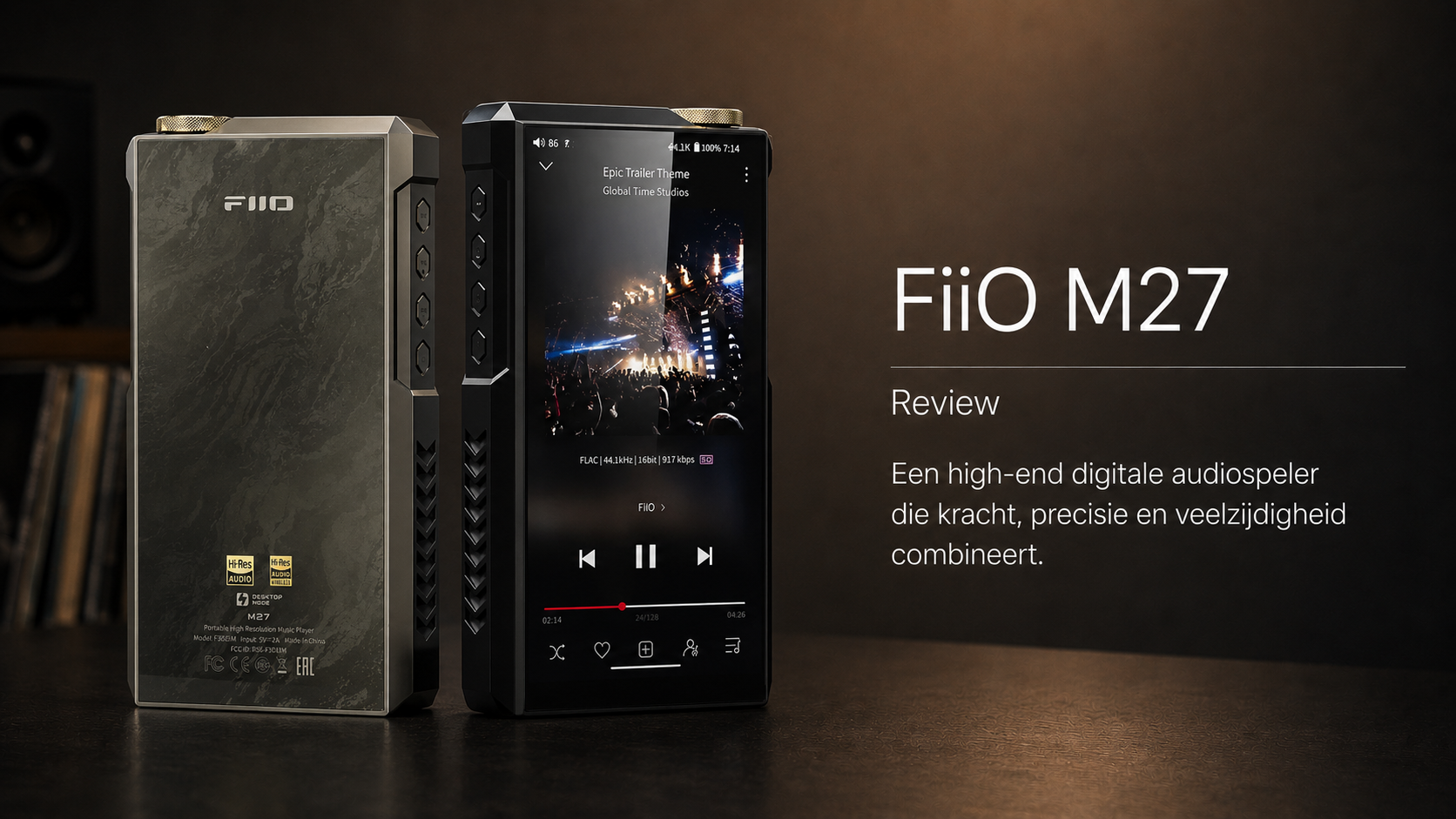 FiiO M27 review – Een draagbare speler die zich gedraagt als een high-end desktopset