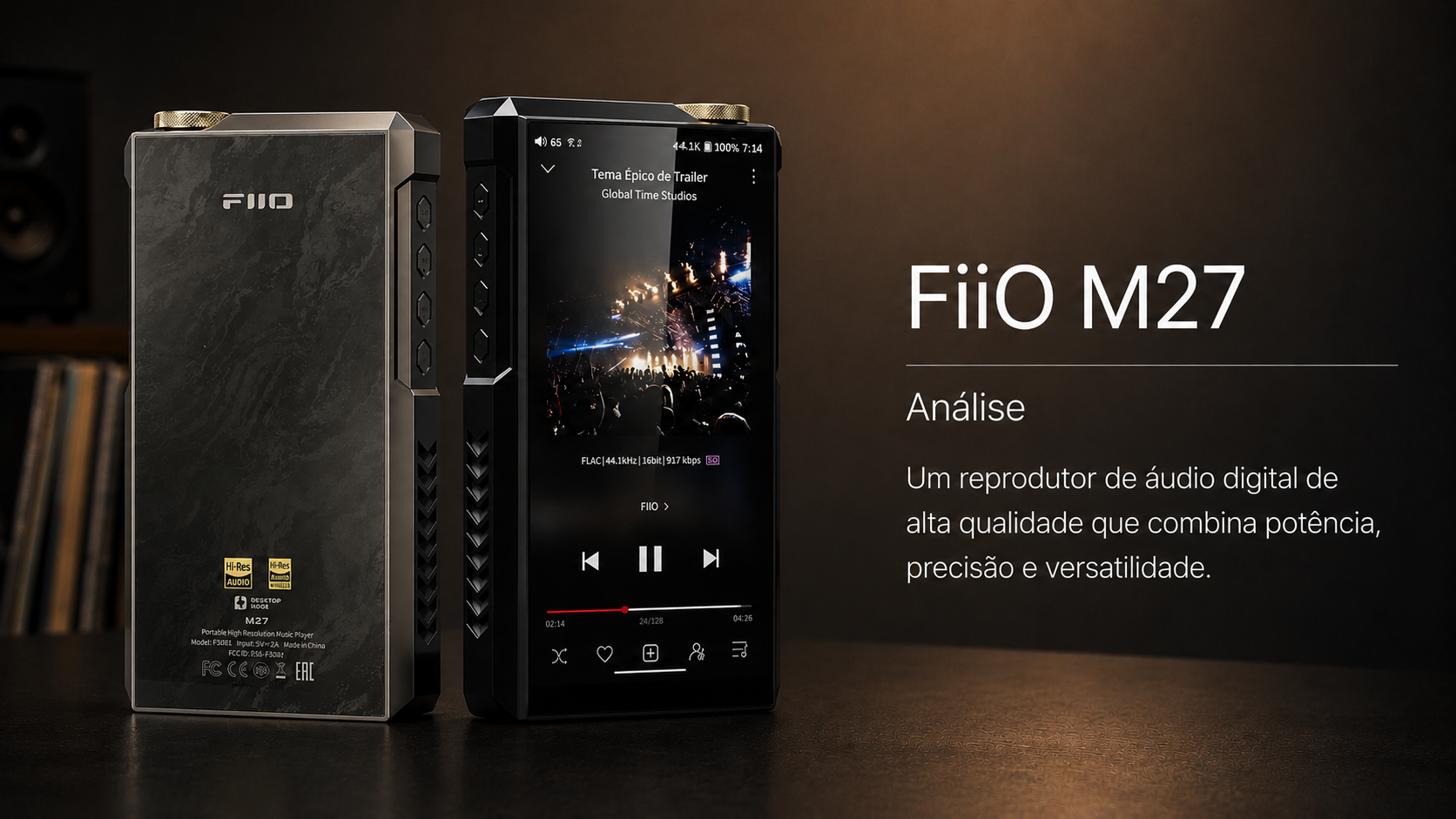 Análise do FiiO M27 – Um leitor portátil que se comporta como um sistema desktop high-end