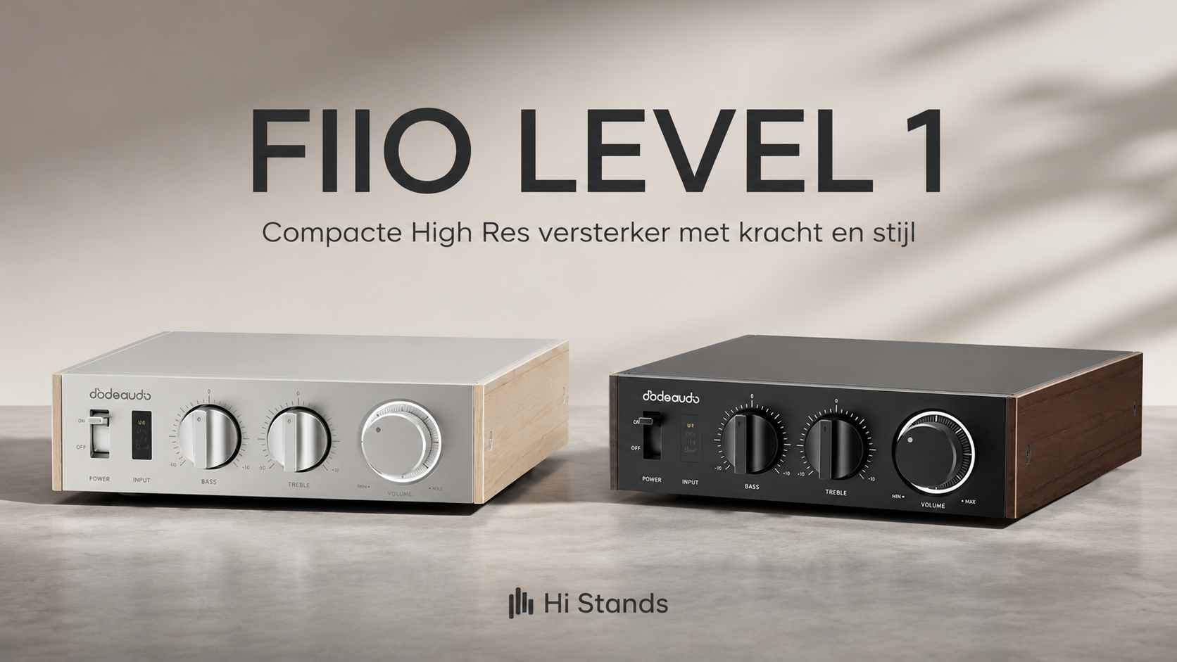 FIIO LEVEL 1, compacte kracht voor uw muzieksysteem