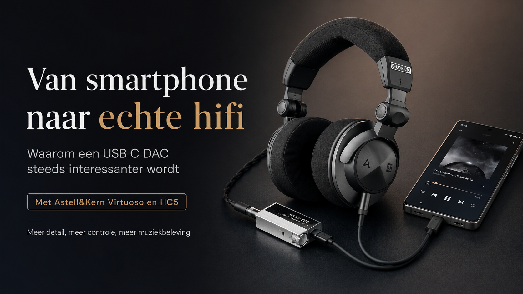 Van smartphone naar echte hifi: waarom een USB C DAC steeds interessanter wordt