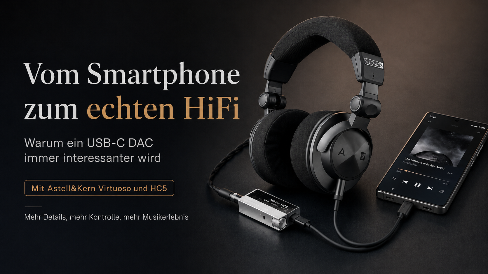 Vom Smartphone zu echter Hifi: warum ein USB C DAC immer interessanter wird