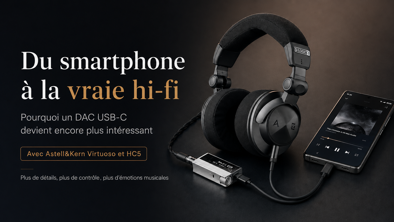 Do smartphone ao verdadeiro hifi: porque um DAC USB C está cada vez mais interessante