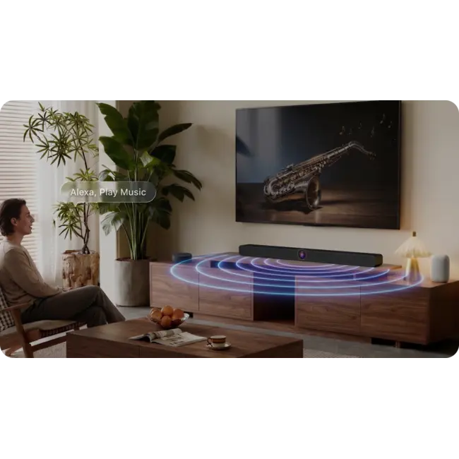 WiiM Bar 3.0.2 Dolby Atmos Soundbar mit Touchscreen