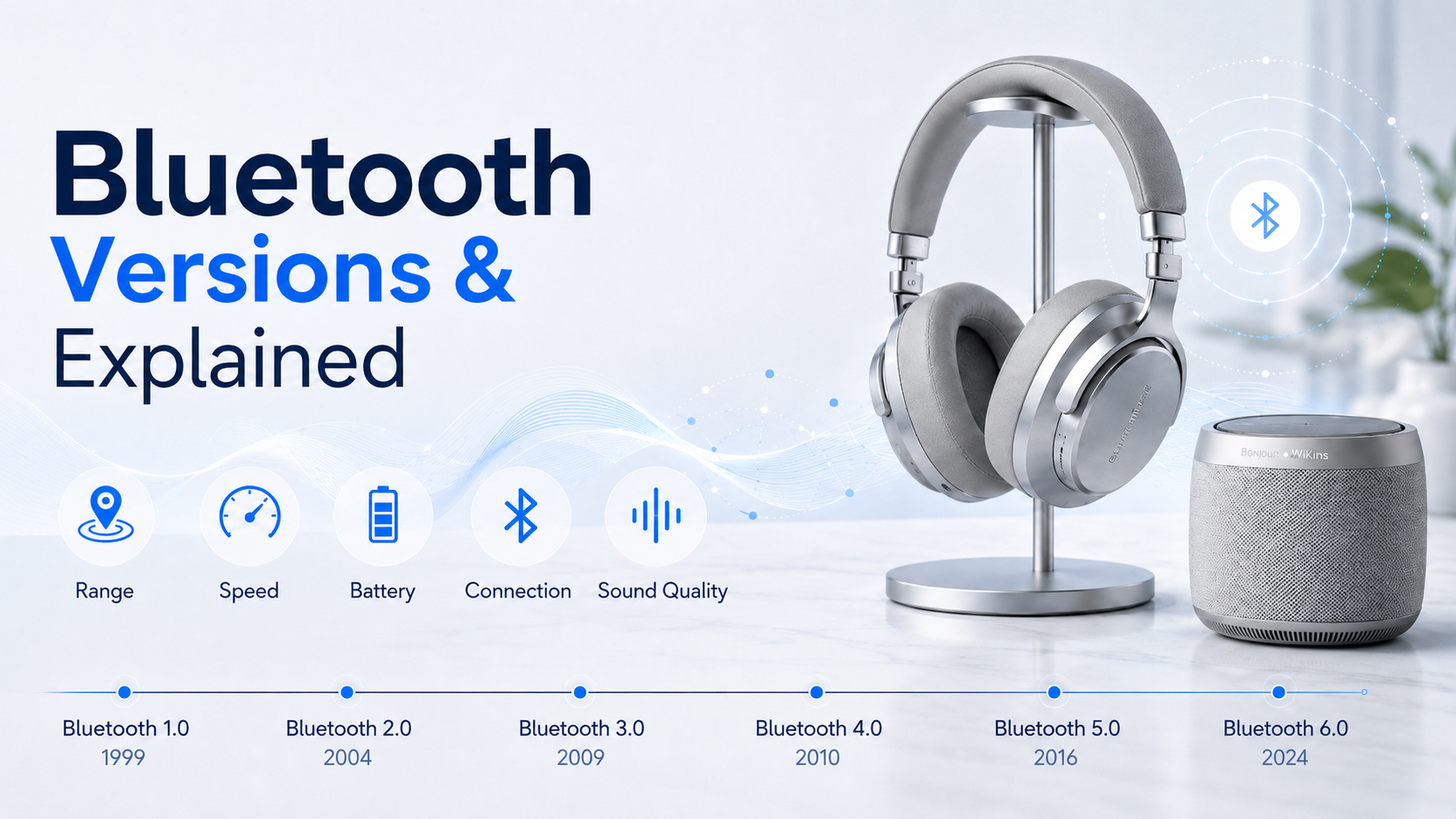 Bluetooth versions and terms explained clearly