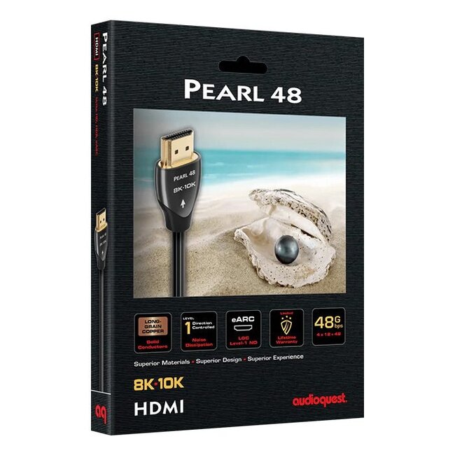 AudioQuest Pearl 48 HDMI 2.1-kabel – 48Gbps 8K/10K