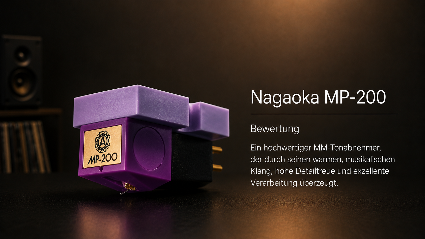 Nagaoka MP-200 Testbericht – Musikalische Reife mit feiner Kontrolle