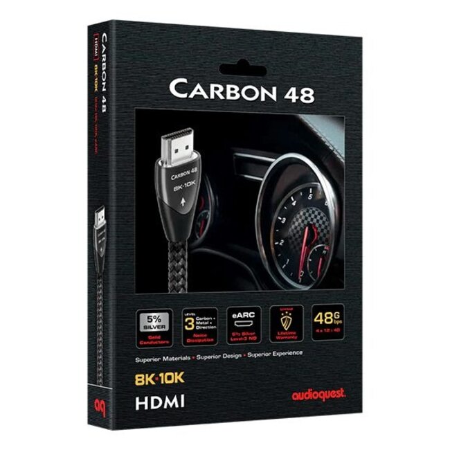 AudioQuest Carbon 48 HDMI 2.1 | 48Gbps 8K/60Hz