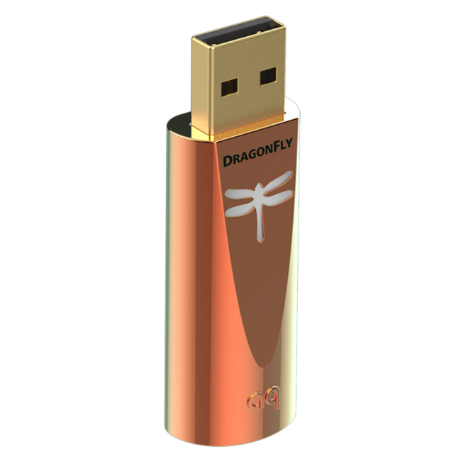 AudioQuest DragonFly Copper USB-DAC en hoofdtelefoonversterker - Outlet Store